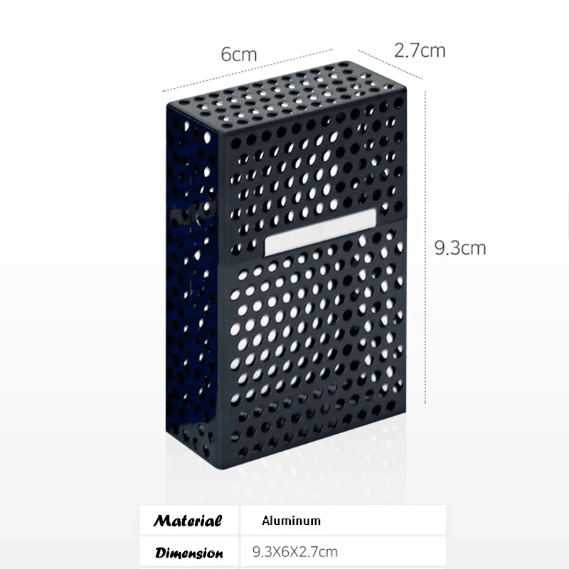 Fashionable Custom cigarette case metal