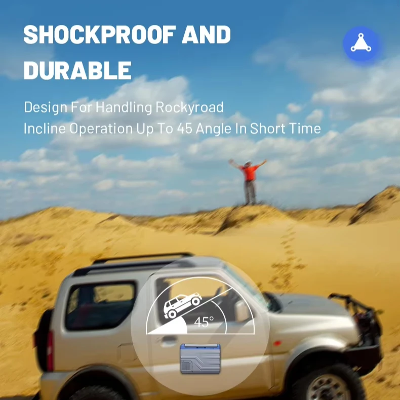 NL50 Alpicool camping fridge electric car cooler box dc compressor 12v car fridge portable mini refrigerator for bedroom hotel