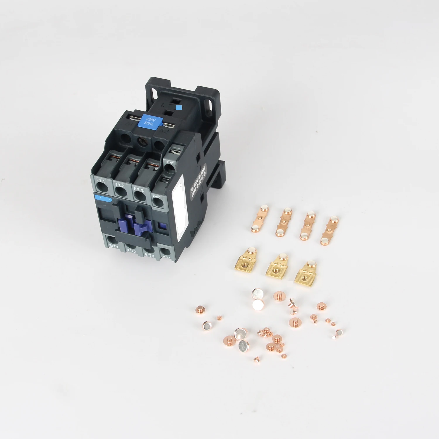 Professional manufacturer AgZnO/Cu/AgZnO metal electrical contact for switches and sockets