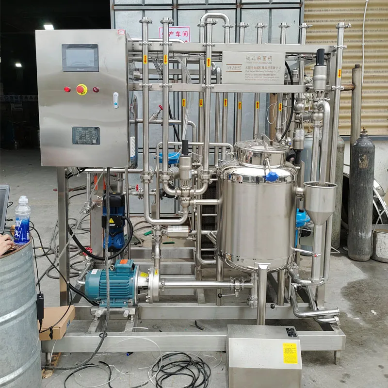 High Quality Beverage Uht Tubular Sterilizer/Fresh Milk Pasteurizer Plate Juice Uht Sterilizer