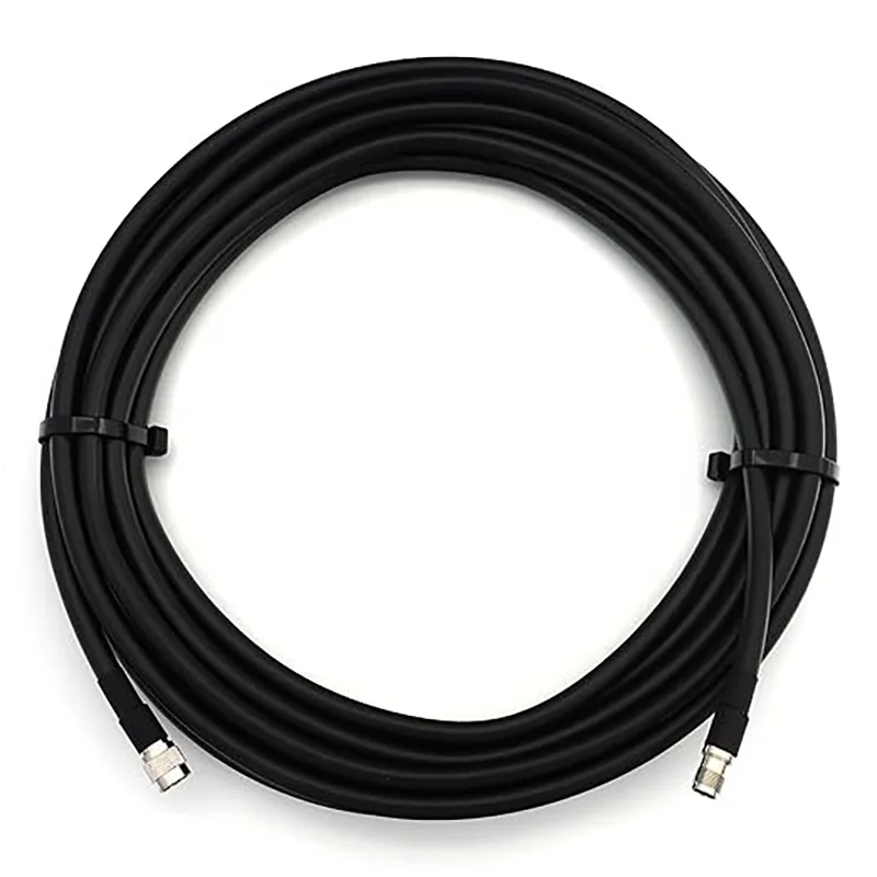 LMR400 Cable 40m 10m Low Loss 20m Coaxial LMR400 Cable Extension Line LMR400 TNC Connector