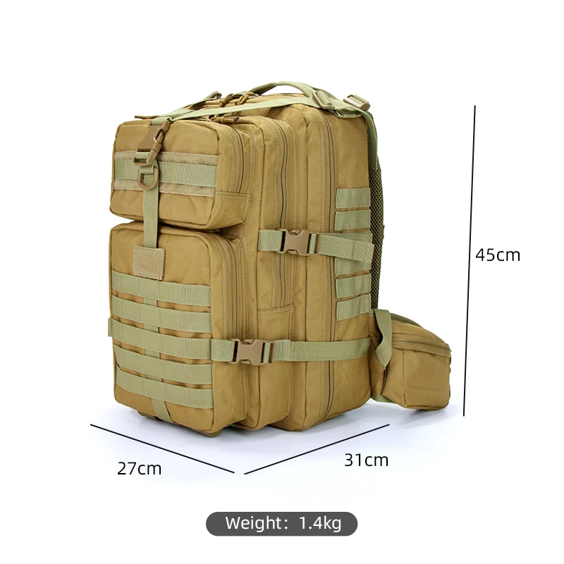 Wholesale Tactical Backpack Molle Camouflage Tactical Range Backpack Multifunctional Asssult Tactical Waterproof Backpack