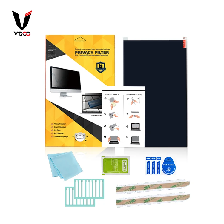 Privacy Filter 14 inch 16:9 Laptop Screen Protector 28 Degree Anti Spy Computer Screen Guard Stock Ready to Ship