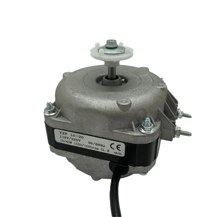 HOUSEHOLD REFRIGERATORY 4W 110V ALUMINUM SHADED POLE FAN MOTOR