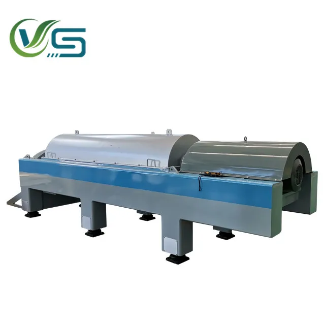 China horizontal screw discharge sedimentation decanter centrifuge