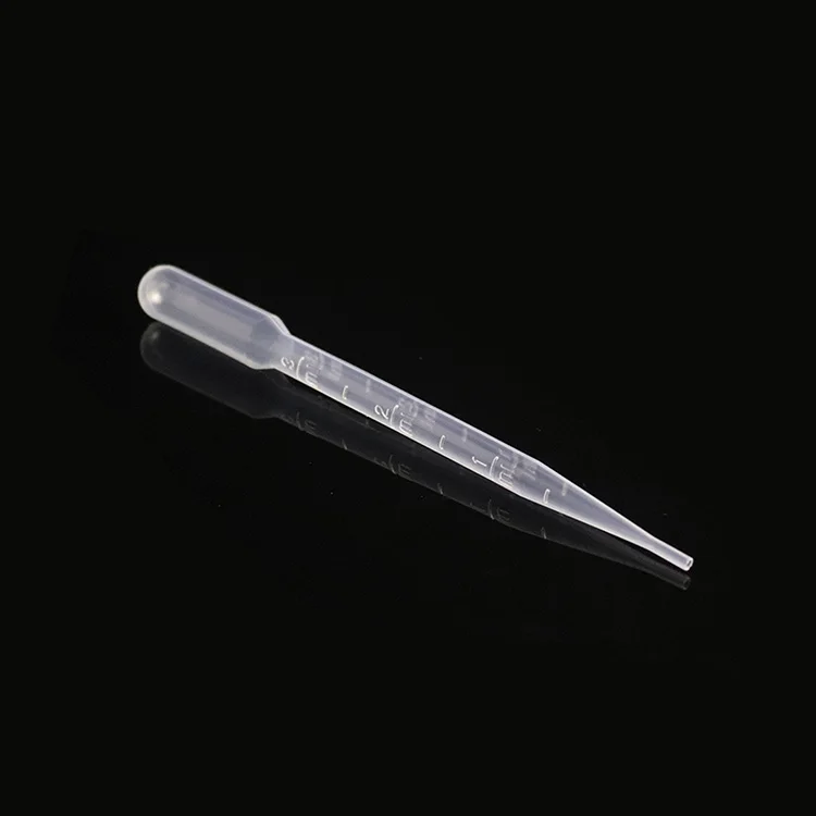 0.1ml 0.2ml 0.3ml 0.5ml 1ml 2ml 3ml 5ml 10ml plastic disposable pasteur pipette transfer pipette