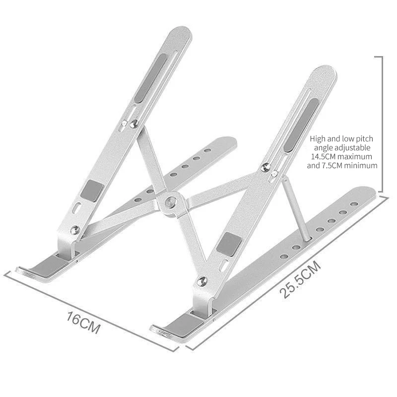 
desktop holder smart computer folding laptop stand portable for traveling 