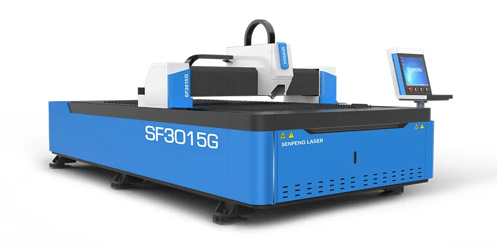 SENFENG Fiber  1500 watt  Laser Cutting Machine  for SS/CS/AL with new look  SF 3015G