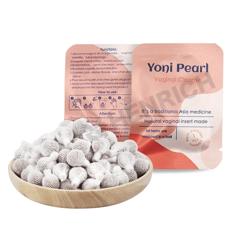 Natural Herbal Hot Product Cleaning Original Vaginal Cleaner Detox Yoni Pearls 3 In 1