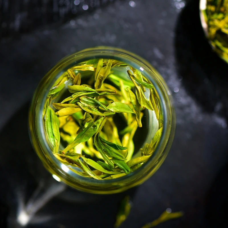Органический чайный лист дракона Longjing новый урожай рассыпной зеленый чай в Западном озере из Ханчжоу упакованный бутылки саше вакуумной упаковке