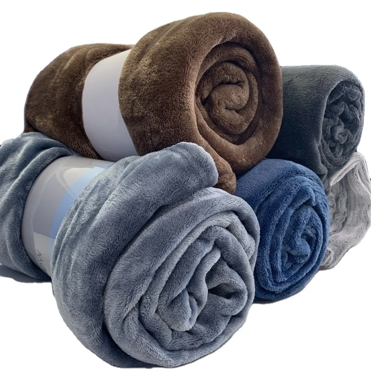 Одеяла на заказ, оптовая продажа, Коралловое одеяло, мягкие Клетчатые Фланелевые флисовые одеяла