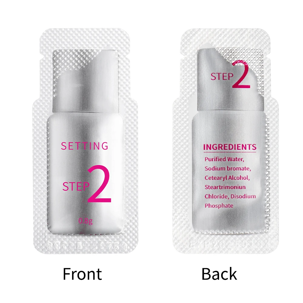 Wimper Lash Lift Sachet Step 2 Fixation Lotion Iconsign 0.8gx10 Eyelash Perming 3-5mins Fast Eyelash Lift Kit
