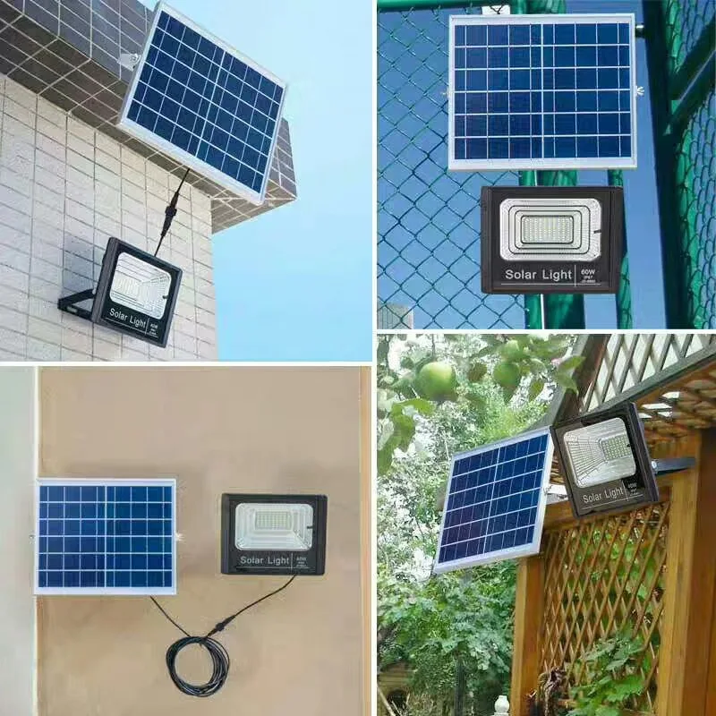 Factory Direct ip66 solar projector light 50w 100w 200w 300w led solar flood light with motion sensor