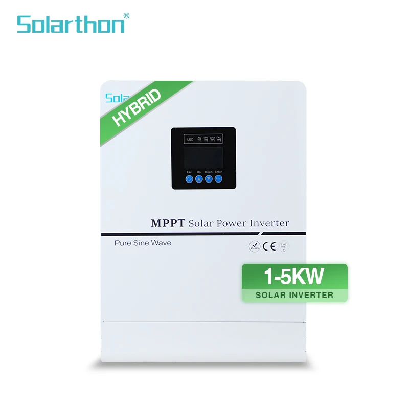 Solarthon 15Kva Solar Power System Battery Inverter 10Kva Hybrid Solar Inverter