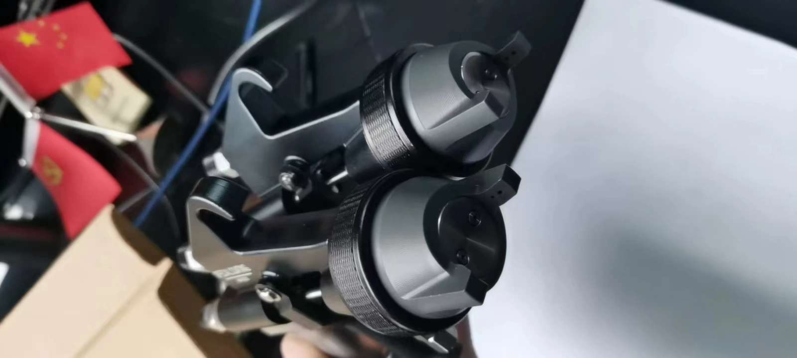 Spray painting Gun for silver mirror finish chrome with 2 nozzles NO. JD2-S-P(3)