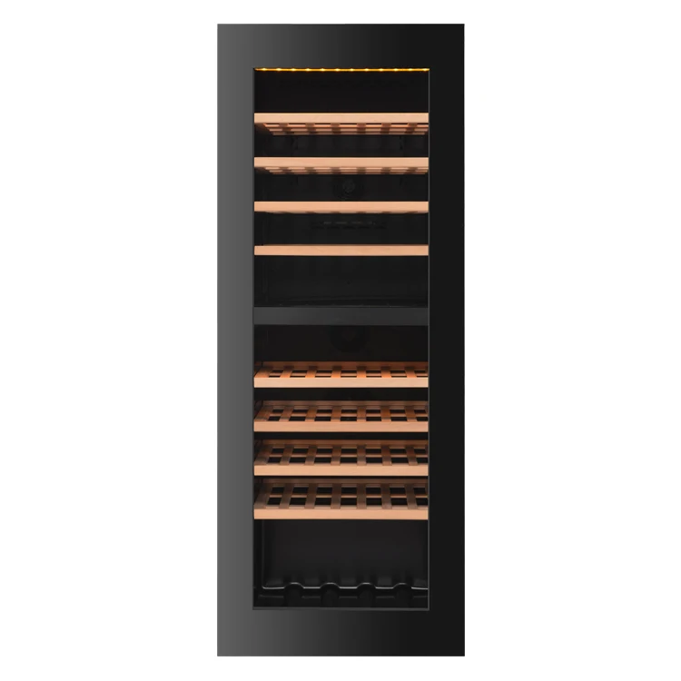Wholesale Hot Style With Wholesale new design with Removeable Shelves wine cooler fridge wine display fridge dual zone cooler