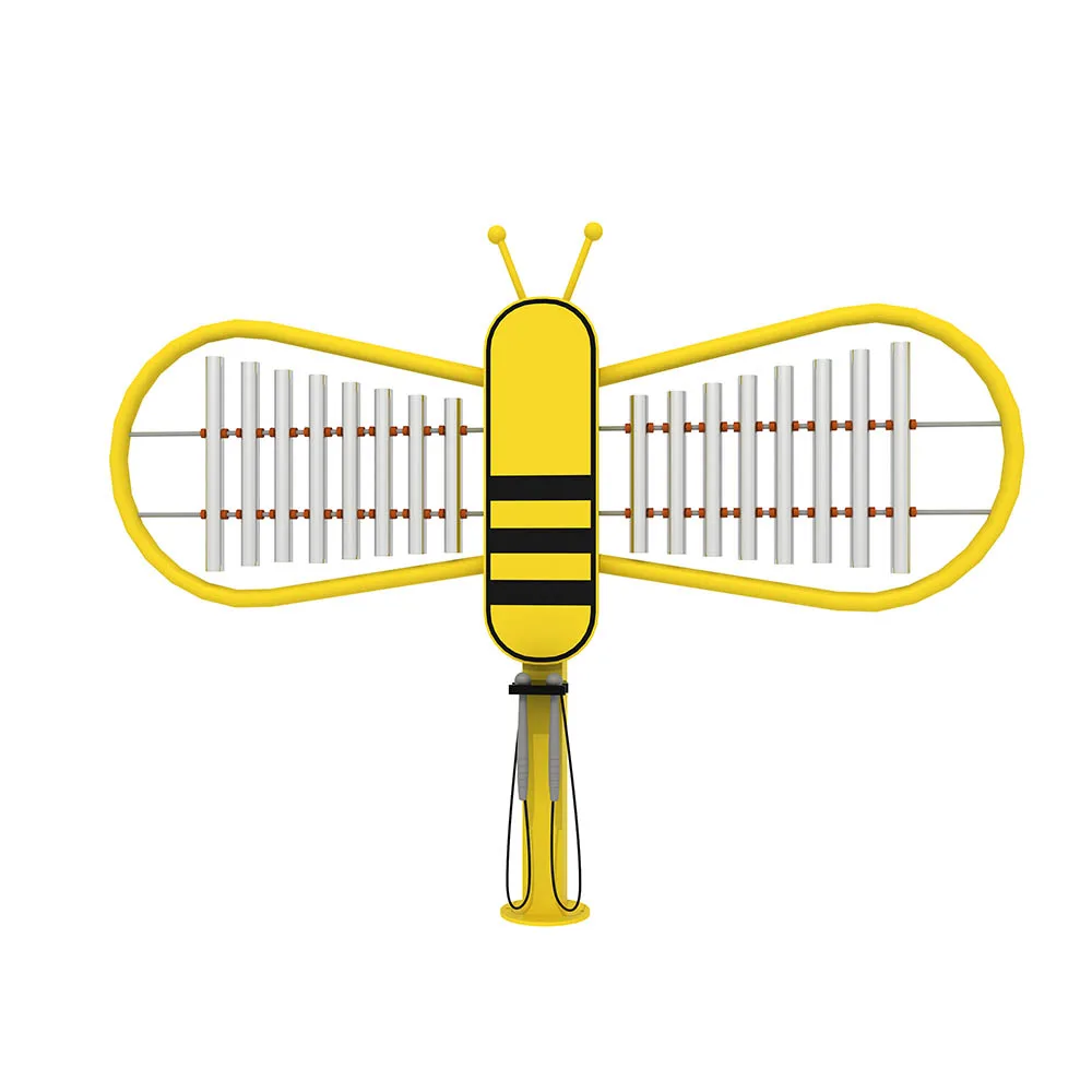 Harp children play area outdoor bells percussion music instruments manufacturers amusement park facilities