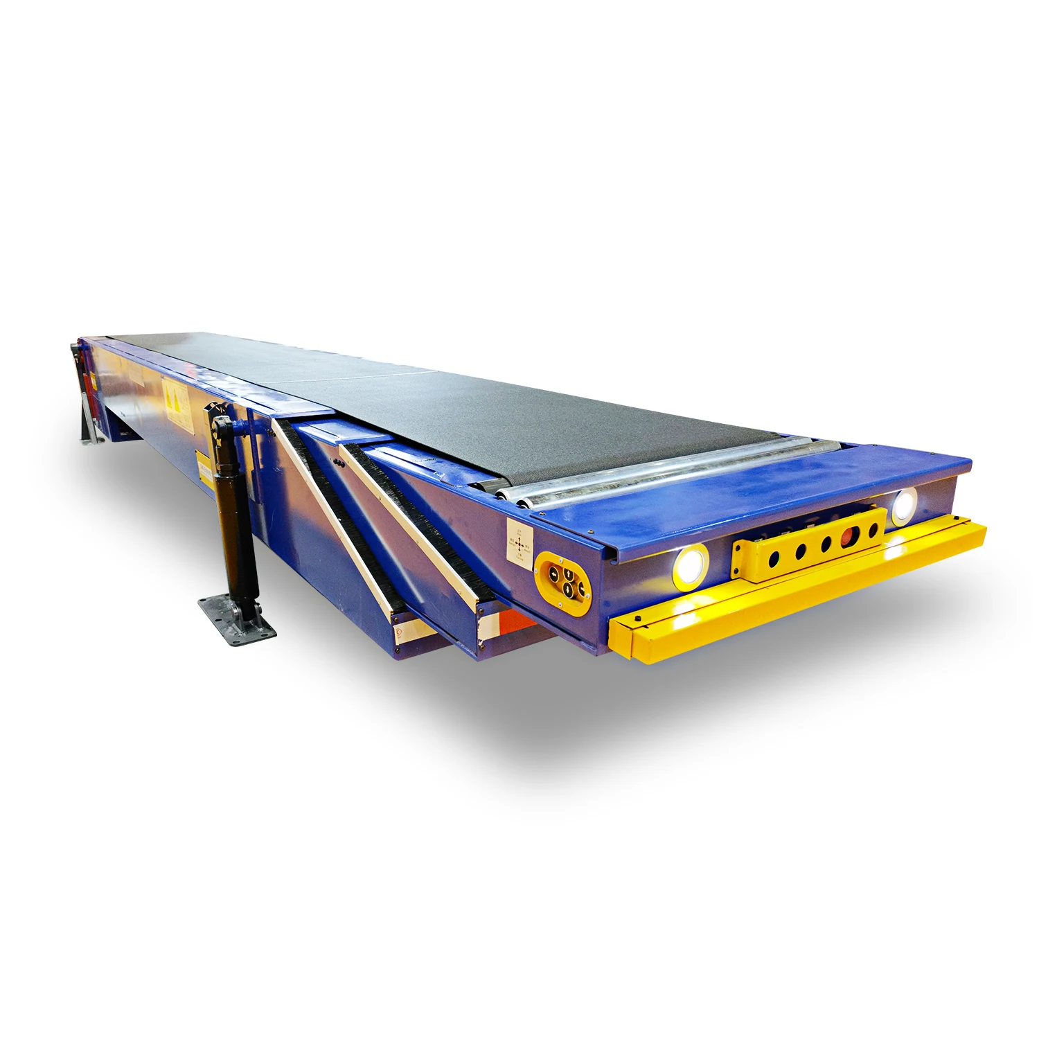 Custom high efficiency unloading loading conveyor for material transportation