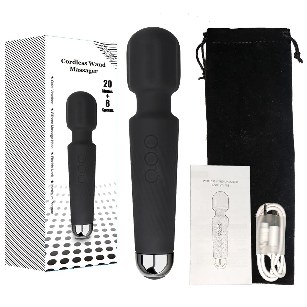 2024 hot sale Waterproof Mini Wand Massager Stick AV Tools Body Massage Vibration Machine for personal wand massager