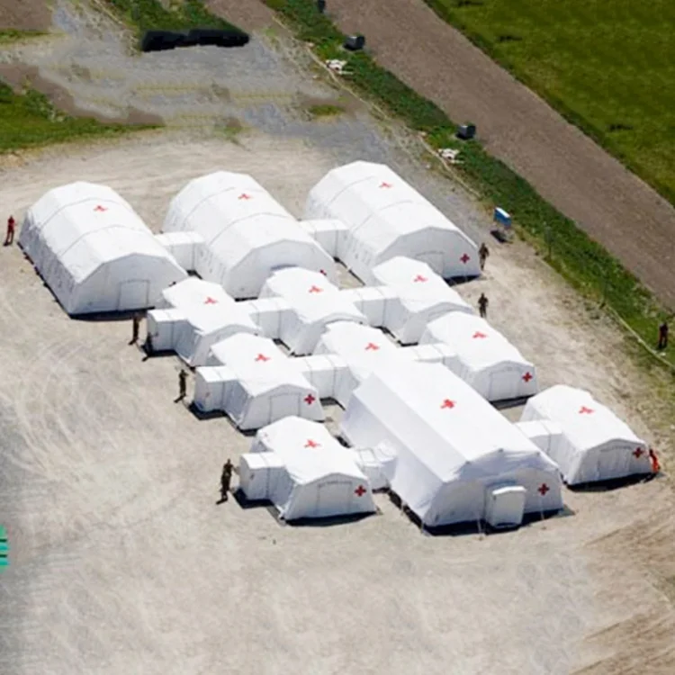 China Factory Price Pressure Medical Tent Inflatable Field Hospital Tent