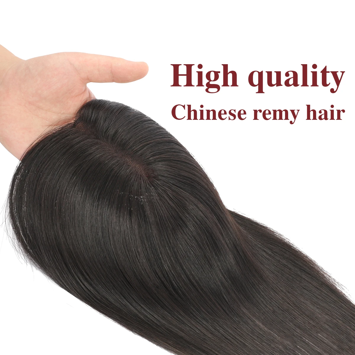 BLT raw virgin indian hair topper lace base human hair wigs naturally fluffy hair system topper for women