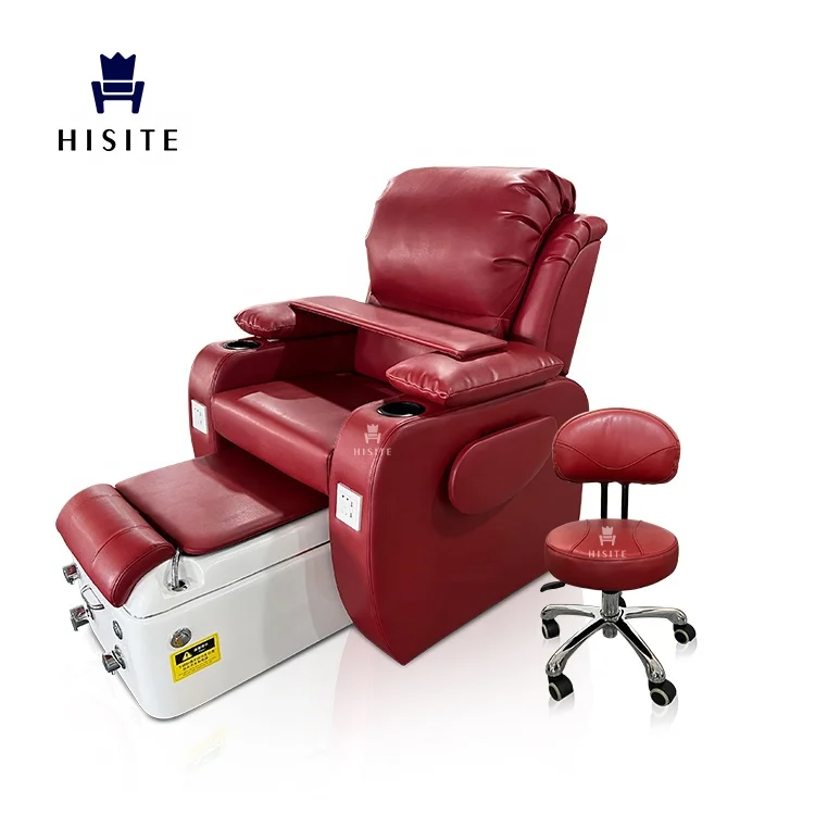 Hisite Modern Nail Salon Equipment Foot Spa Pedicure Chair