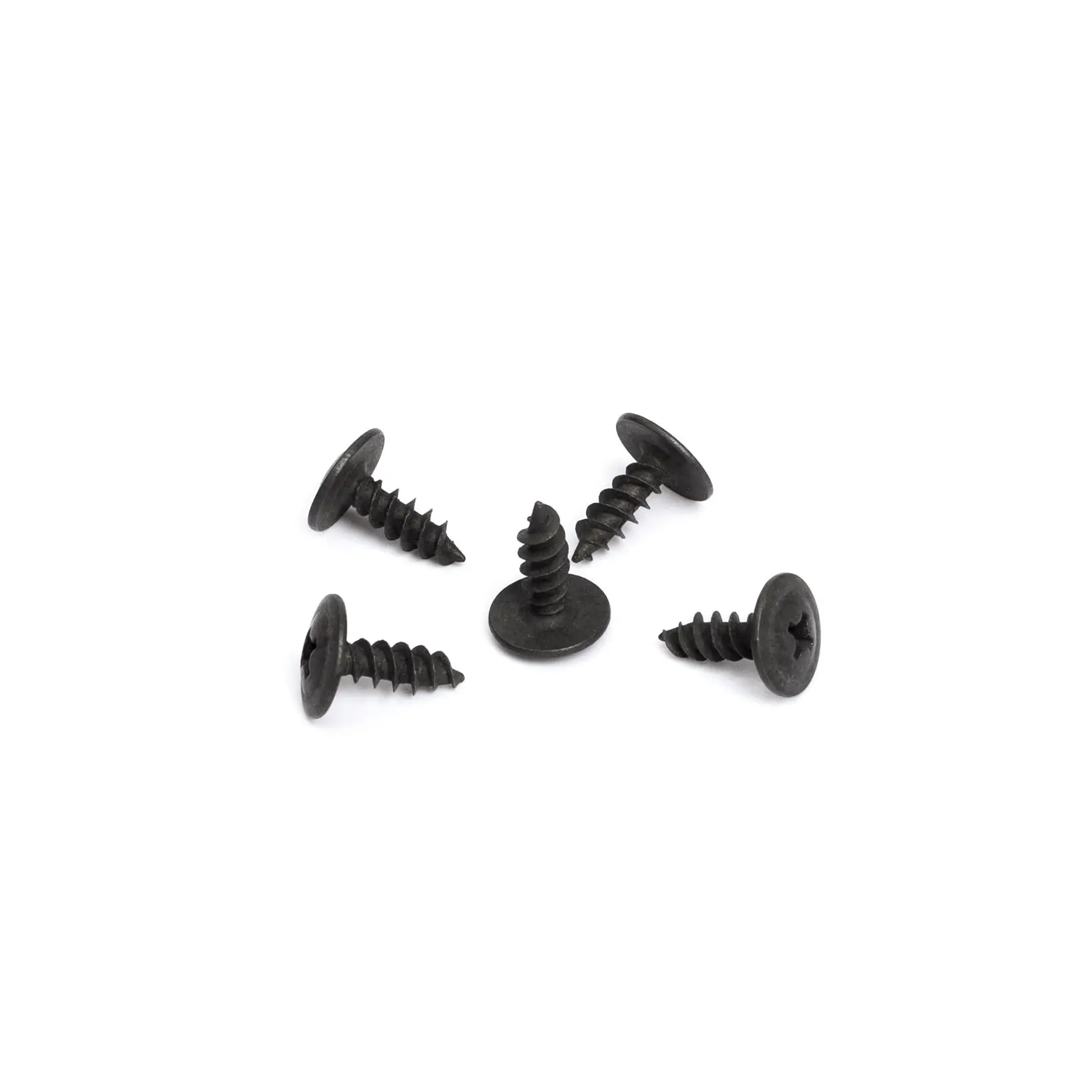 Black Phosplated Stainless steel 2mm imperial button head self tapping screws