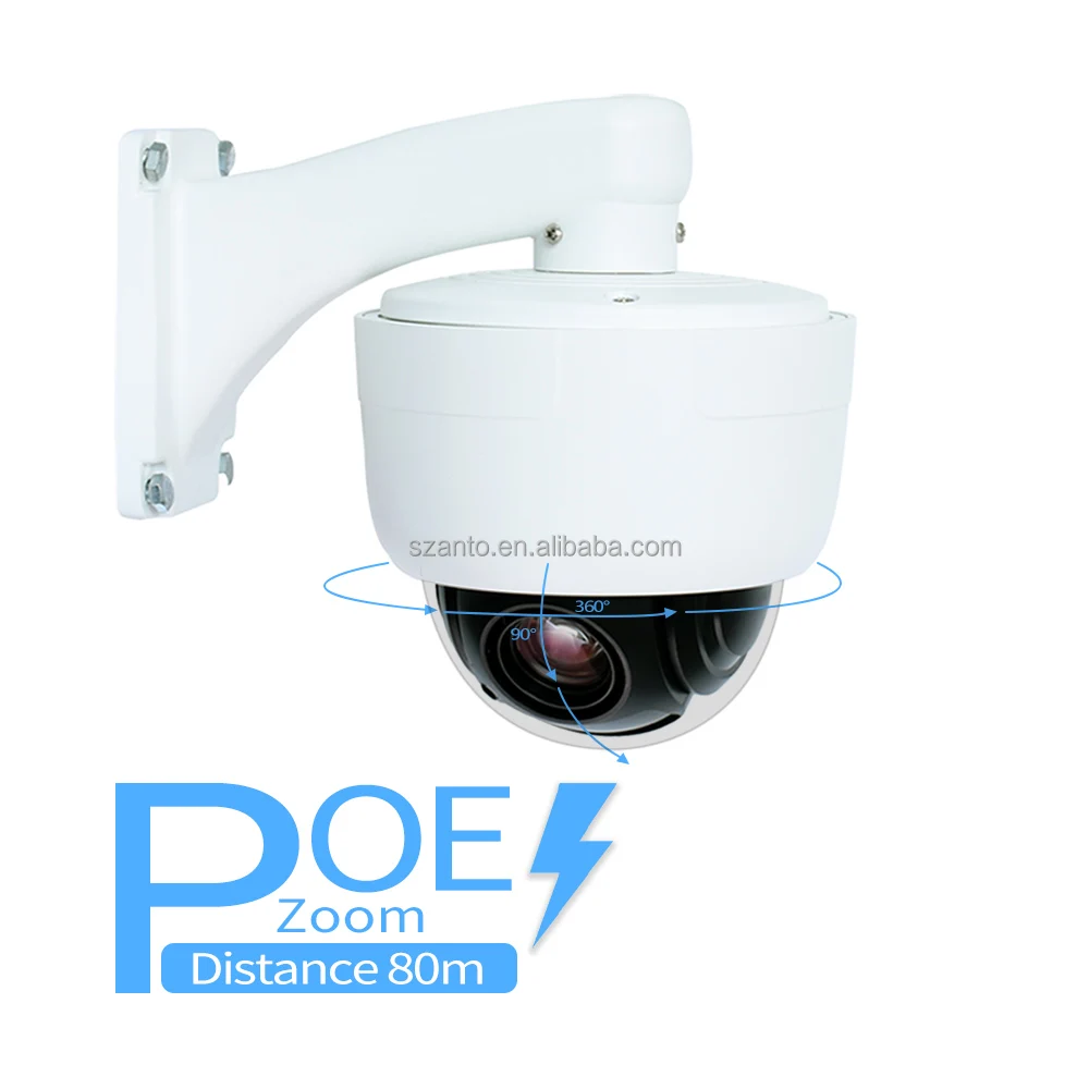 Danale app variable focus dome camera WDR IMX307 1080p vandal-proof outdoor camera 4inch poe mini cameras