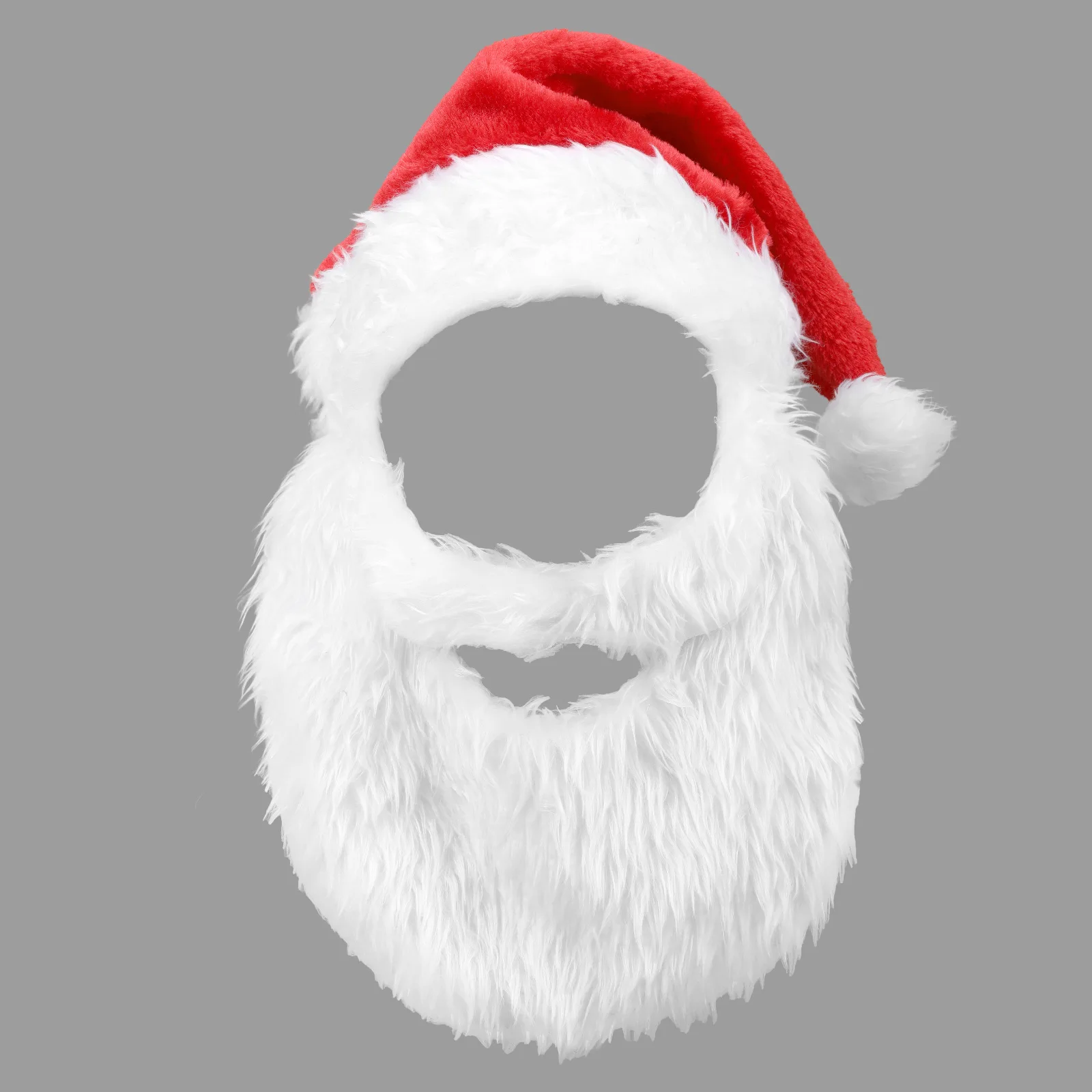 Christmas decoration supplies Santa Claus Beard Christmas Father funny Face mask