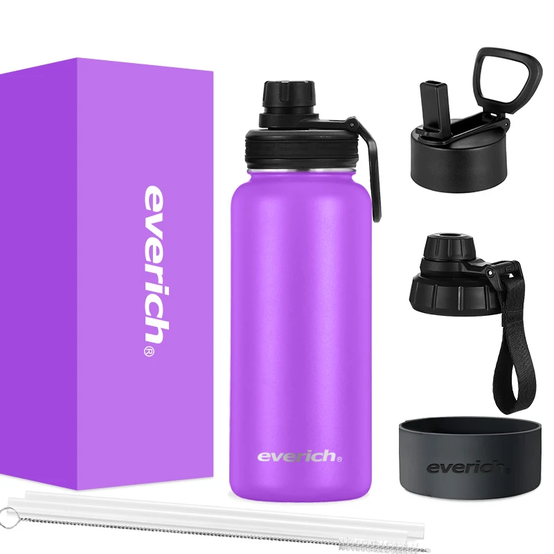 Wholesale Best Seller BPA Free Wide Mouth Double Wall Custom Stainless Steel Insulated Vacuum Water Bottle