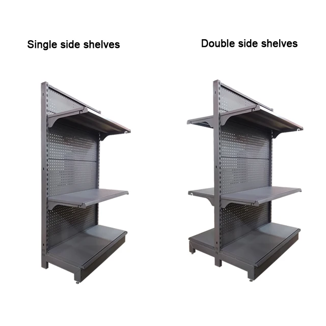 Popular Choice Space Saving Store Fixtures Retail Display Shelves Gondola Shop Shelves Supermarket Display Shelves