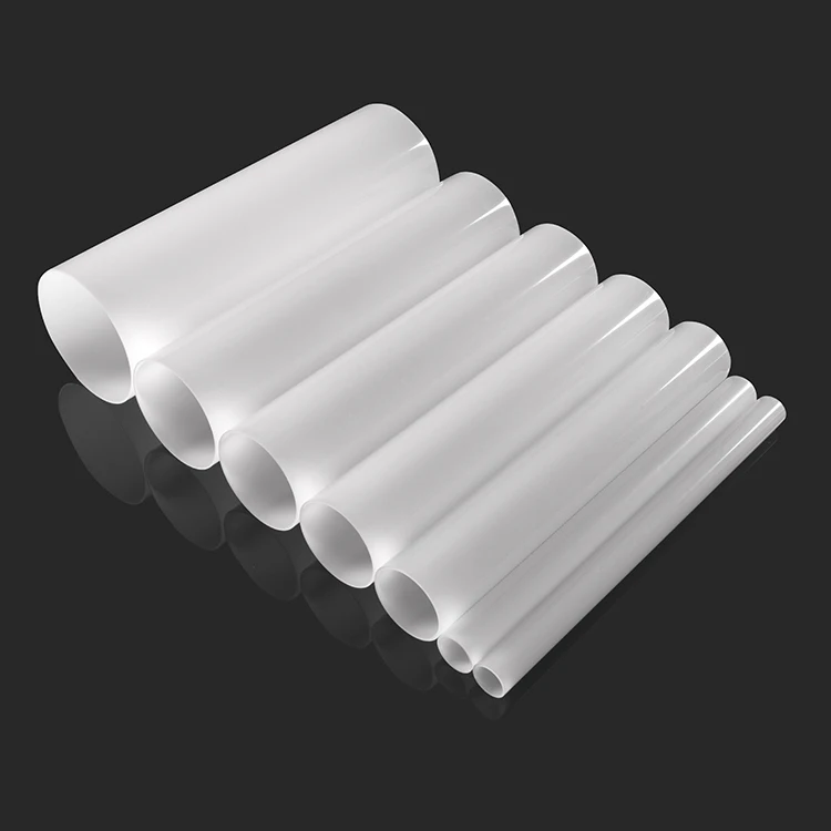 Factory Supply Customized Any Size Clear Plastic Acrylic Tube / Pc Pipes/ Pvc Pipe
