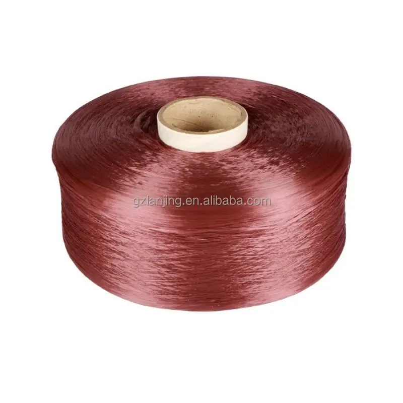 Strong color polypropylene yarn (pp yarn )300D600D850D900D1200D used for weaving rope webbing