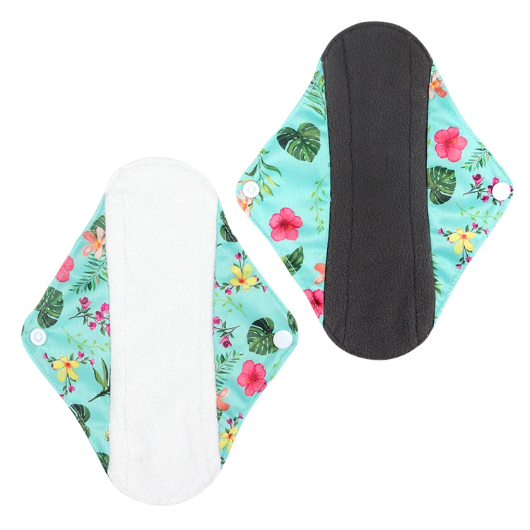 Подкладка водонепроницаемые Многоразовые менструальные прокладки для ночного использования гигиенические дышащие женские трусики большого размера