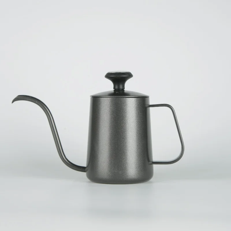Hot Selling New Design Stainless Steel Goose Neck Coffee Kettle Black Espresso Pour Over Coffee
