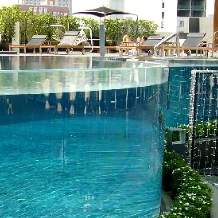 Professional manufacturer acrylic swimming pool for sale, Leyu plastic thick pmma acrylic sheetfor home swimming pool design
