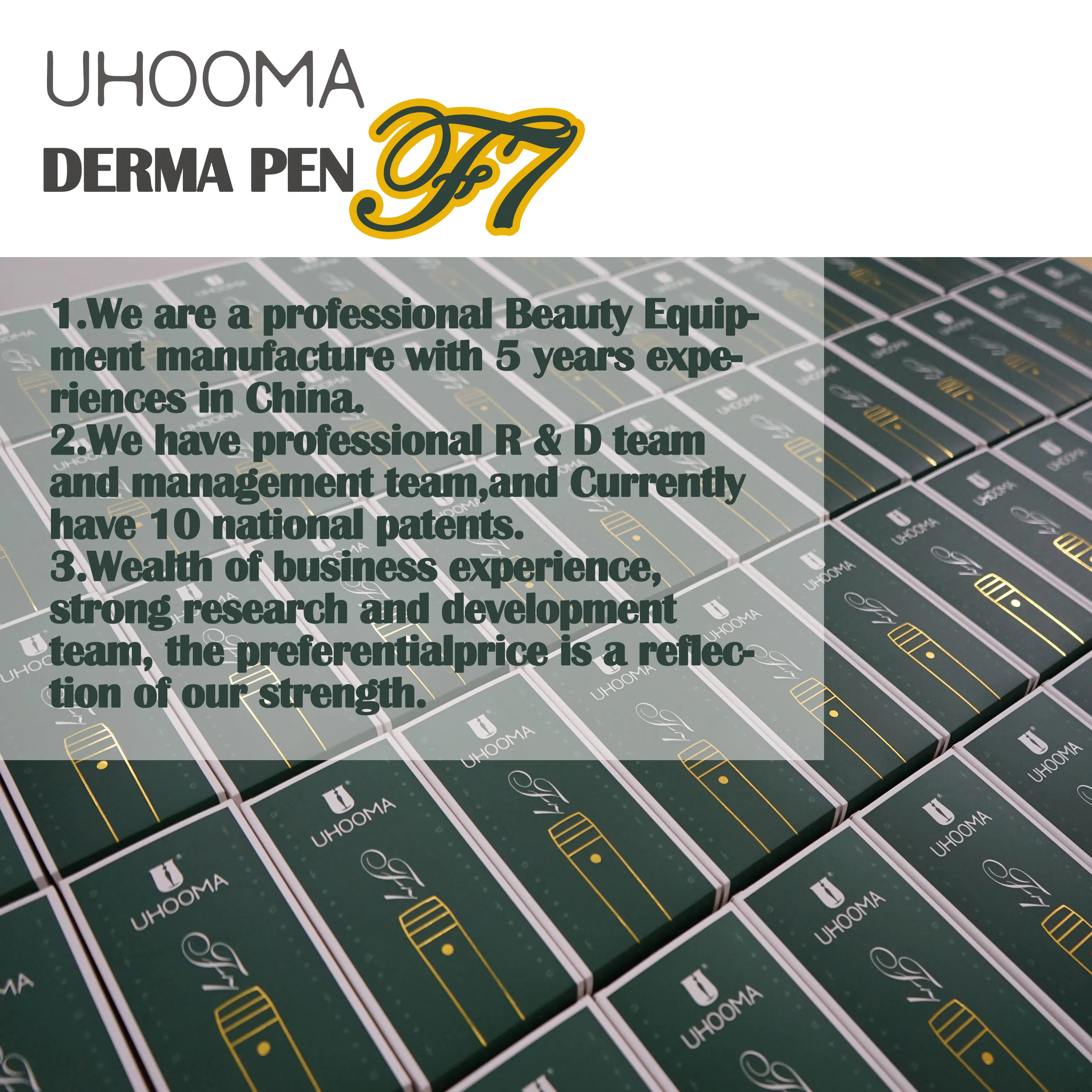 Профессиональная микроигла UHOOMA F7 для
