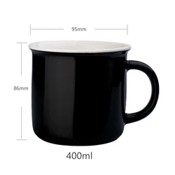 Wholesale Coffee Mug Restaurant, Eco Friendly Logo Custom Cup Coffee Mug With Handle/