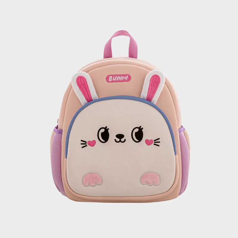 2024 High Quality Nylon Cartoon Backpack Waterproof and Colorful Neoprene Material Kids School Bag for Boys