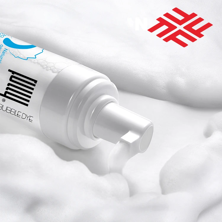 FULLY Factory New Arrival Hair Color Foam Shape No Ammonia Water Aqua Permanent Black Hair Dye