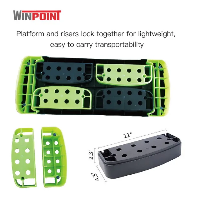 WINPOINT FITNESS popular Factory wholesale adjustable fitness aerobic step equipments platform board for home gym fitness