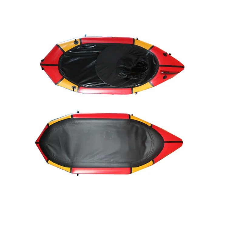 2022  Love Inflatables red and yellow TPU Paddle Kayak Packraft