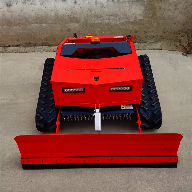 TADA Remote Control Lawn Mower Snow Plow 2 In 1 All Terrain Radio Controlled Machine