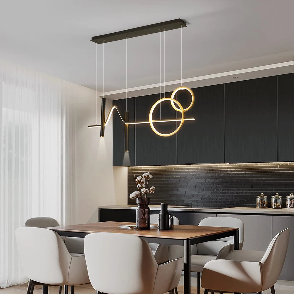 Luxury Modern LED Chandeliers Interior Decorative Pendant Light Chandelier