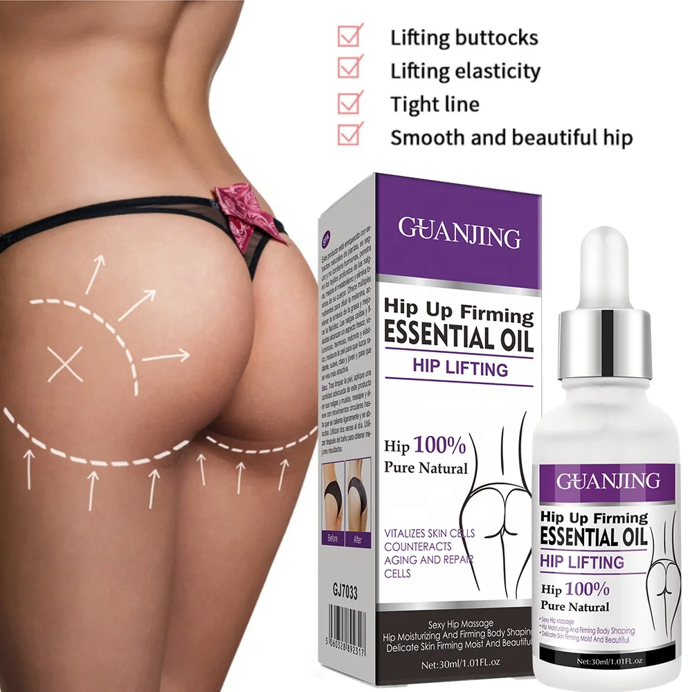 GUANJING Butt And Hip Enlargement Essential Oil Hip Up Lifing Firming Pure Buttock Sexy Body Oil For Women