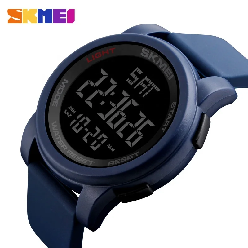 skmei 1257 superior quality 3atm fashion style watches for men digital countdown watch