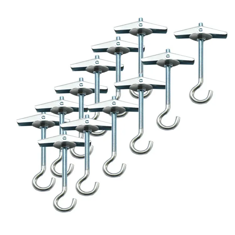 Ceiling Wall Fixing Heavy Duty Pothook Hanging Ceiling Orchid Hook Spring Toggle Wing Bolt