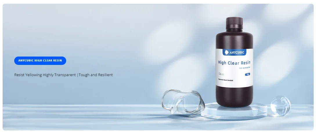 Оптовая продажа 1 кг высокоточная высокопрозрачная смола