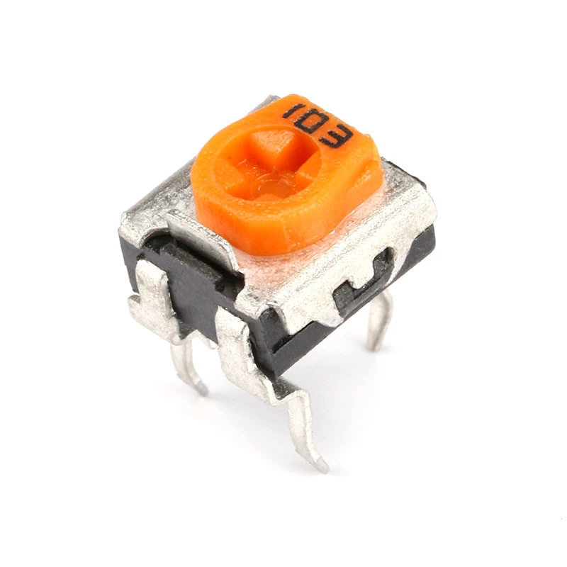 WH06-2C fine-tuning yellow adjustable potentiometer horizontal 102 103 104 1K 10K 100K
