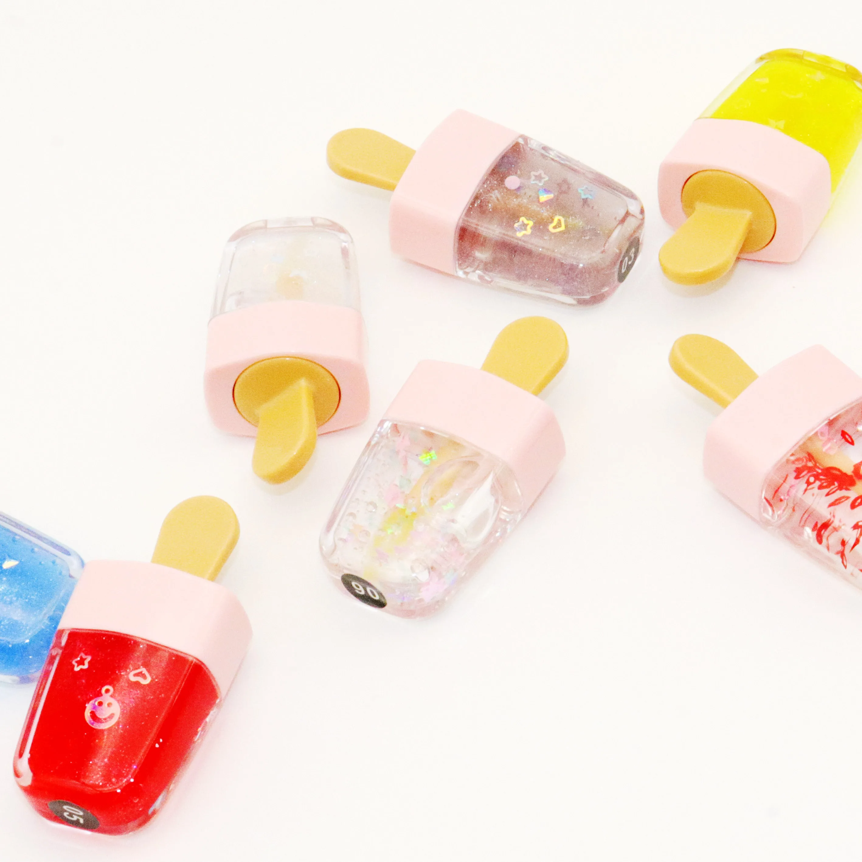 Private Label Vegan Fruit Flavored Hydrating Moisturizing Lip Plumper Long Lasting Lip Gloss Flavoring Oil